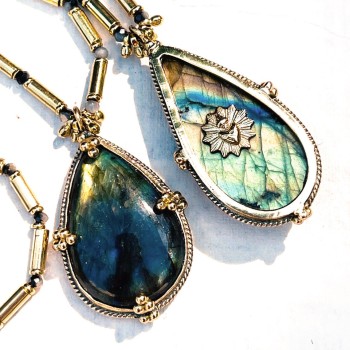 SAUTOIR GLORIA LABRADORITE