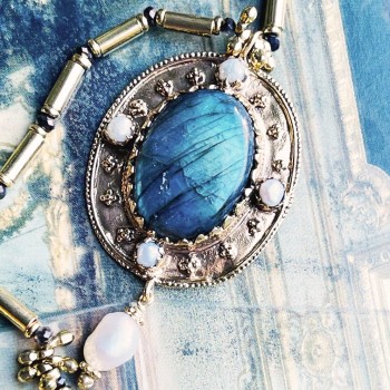 NECKLACE MEDICIS LABRADORITE