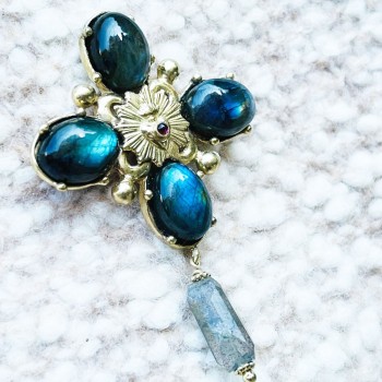 COLLIER OPALE ŒIL