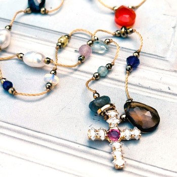 OPALE EYE NECKLACE