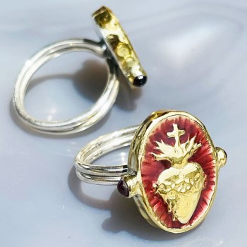 BAGUE ETERNITY WINE