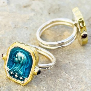 BAGUE ROSA BLUE
