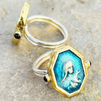 BAGUE THERESA BLUE