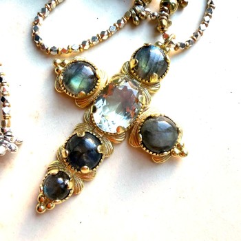 SAUTOIR DIVINE GREEN AMETHYST