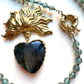 SAUTOIR FLAMA LABRADO