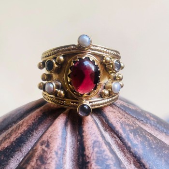 BAGUE ALHAMBRA GARNIT